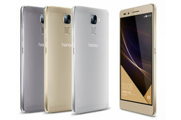 Huawei、ハイエンドな新モデル5.2型「Honor 7」を発表 画像