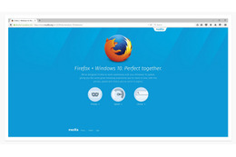Windows 10に正式対応、「Firefox 40」がリリース