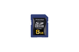 プリンストン、容量8GBのClass6対応SDHCメモリーカード——実売9,980円 画像