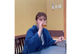 井口綾子、浴衣姿のほろ酔いショット公開！ファン「一緒に飲みたい」 画像