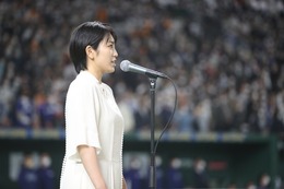miwa、東京ドームにて国歌独唱! 画像