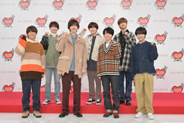 【NHK紅白】初出場のなにわ男子が「LOVEとPEACEを」と意気込み、来年は「自分たちの可能性を信じて」 画像