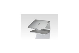 MacBook/MacBook Pro/ MacBook Air向けにデザインされたアルミ製ノートPCスタンド 画像