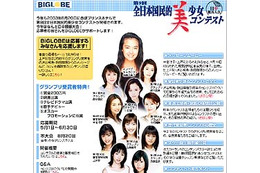 BIGLOBEが国民的美少女コンテスト応援サイトを開設〜米倉涼子・上戸彩の映像公開中 画像