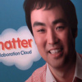 今回のウリはエンタープライズ・コラボレーションツールの「Salesforce Chatter」