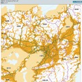 ソフトバンクモバイル3Gサービスの関西エリア