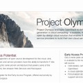 「Project Olympus」サイト（画像）
