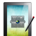 「ThinkPad Tablet」と付属のタブレットペン