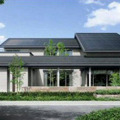 積水ハウスの太陽電池、燃料電池、蓄電池を組み合わせたエコハウス。