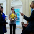 昨年の優勝者は大統領との面会も果たした。