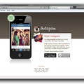 Instagramの正規Webサイト。アプリはGoogle Play Store経由でのダウンロードとなる