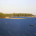 ソーラーフロンティアと独べレクトリック社が運用する世界最大の太陽光発電所（独ブランデンブルク州）