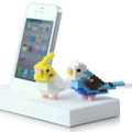 「essential TPE nanoblock Universal Dock」利用イメージ（ナノブロック/iPhoneは別売）