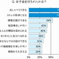 女子会を行うメリット