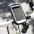 スマートフォンを自転車に搭載したイメージ（スマートフォンは別売）