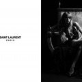 モデルのエディ・キャンベルが登場したサンローラン2013春夏広告キャンペーン