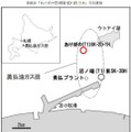 探掘井「あけぼの（T1）SK-2D-1H 号井」等位置図
