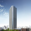 「大阪ひびきの街 ザ・サンクタスタワー」完成イメージ