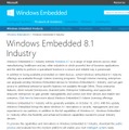 Windows EmbeddedもWindows 8.1ベースのものとなる