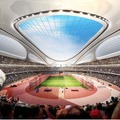 メインスタジアムに予定されている2019年に竣工予定の新国立競技場