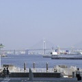 会場から見た横浜港