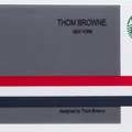 トム・ブラウンデザインのスターバックスカードが登場