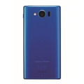 「AQUOS PHONE SERIE mini SHL24」ブルーモデル背面