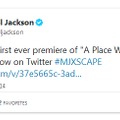 公式アカウント「＠MichaelJackson」によるツイート