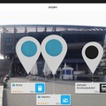 「junaio」アプリ画面イメージ