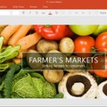 PowerPoint for Windows 10の画面