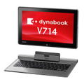 「dynabook VT714」に着脱式キーボードが付属する「dynabook V714」