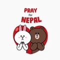 「Pray for Nepal」イメージ