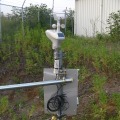 今回、葡萄畑には気象センサーと日照センサーが設置された
