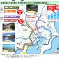 東名高速から東北道までつながることによる圏央道のストック効果