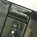 「HP EASY BACKUP」ボタンで、簡単にバックアップ