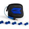 Surge Bass Amplified Waterproof Headphonesと付属品