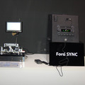 Windows Autoをベースに米国フォード社が開発した車載情報端末「Ford SYNC」。120万台以上の自動車に搭載されている。ちなみに100万台目はスティーブ・バルマーCEOに納品されている