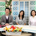 小町テレビに出演する（左から）三遊亭楽生、早見優、大東めぐみ