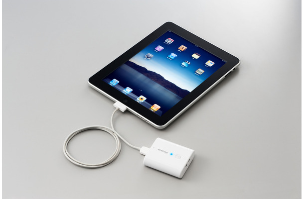 iPad充電も可能な「エネループモバイルブースター」