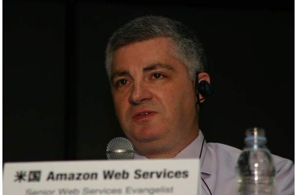 米国Amazon Web Service Senier Web Services Evangelist Jeff Barr氏
