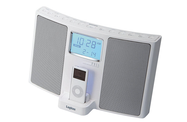 iPod Dock対応のHi-Fiサウンドシステム「LDS-Ri700シリーズ」（ホワイトモデル）