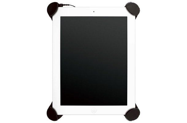 「Stand Speaker for iPad 2/iPad」縦置きイメージ