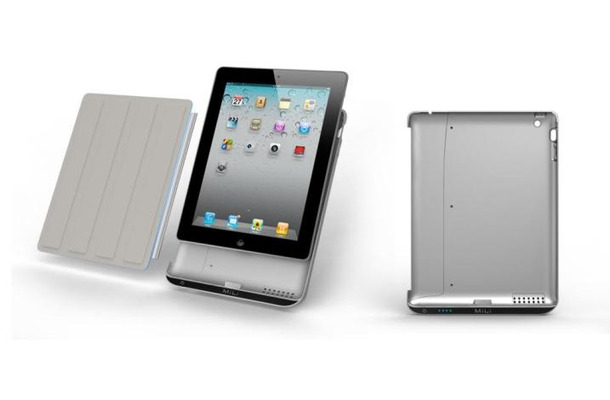 「MiLi Power iBox HI-K47」利用イメージ（iPad 2は別売）
