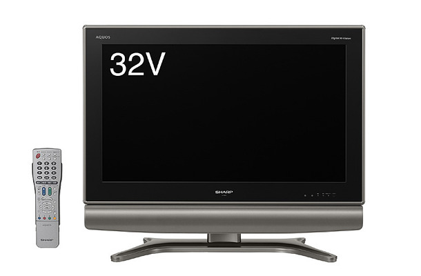 32型フルHD液晶テレビの「LC-32GS10」（アンダースピーカータイプ）
