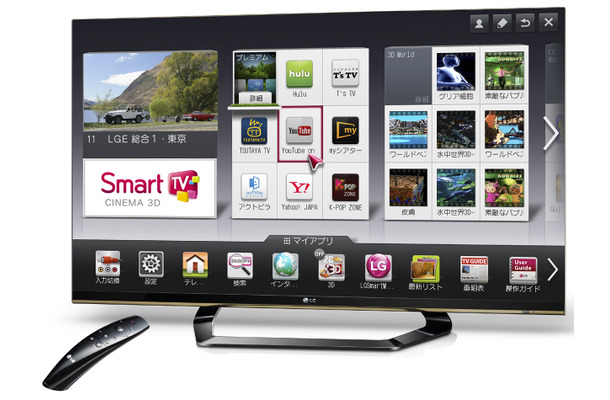「LG Smart TV シネマスクリーンモデル LM6600」