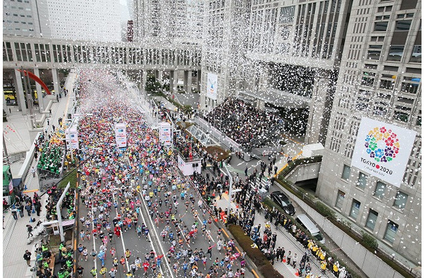 東京マラソン2012の様子