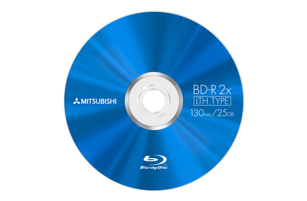 有機色素の記録膜を使用した追記型Blu-ray Discの試作品
