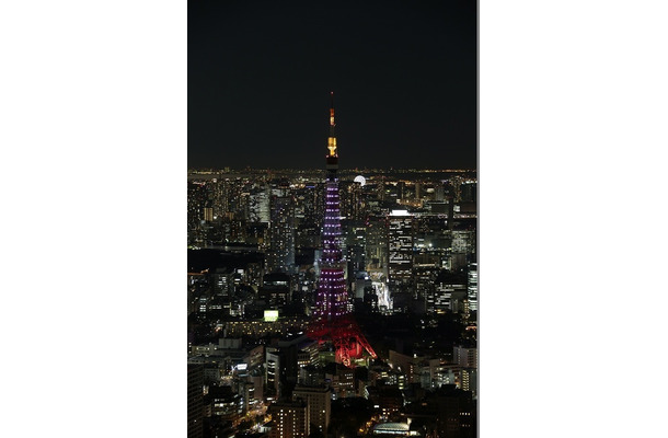 東京タワーが光のエールを発信