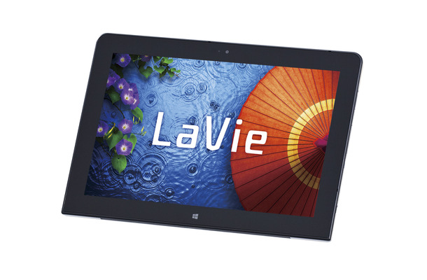 10.1インチのWindows 8.1タブレット「LaVie Tab W TW710/S」。写真はタブレット単体の「TW710/S1S」