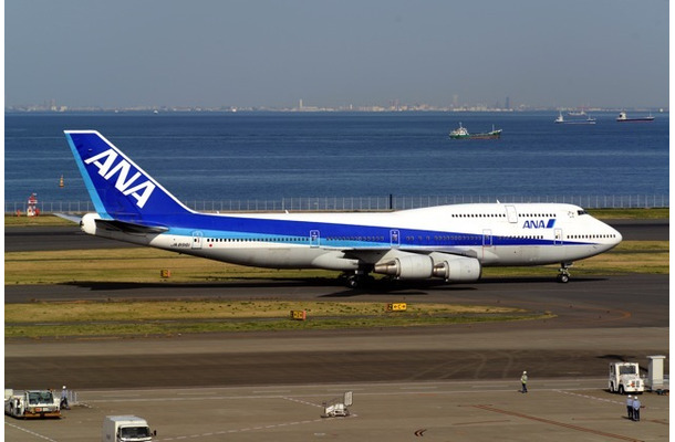 ボーイング747型ジェット旅客機（イメージ）